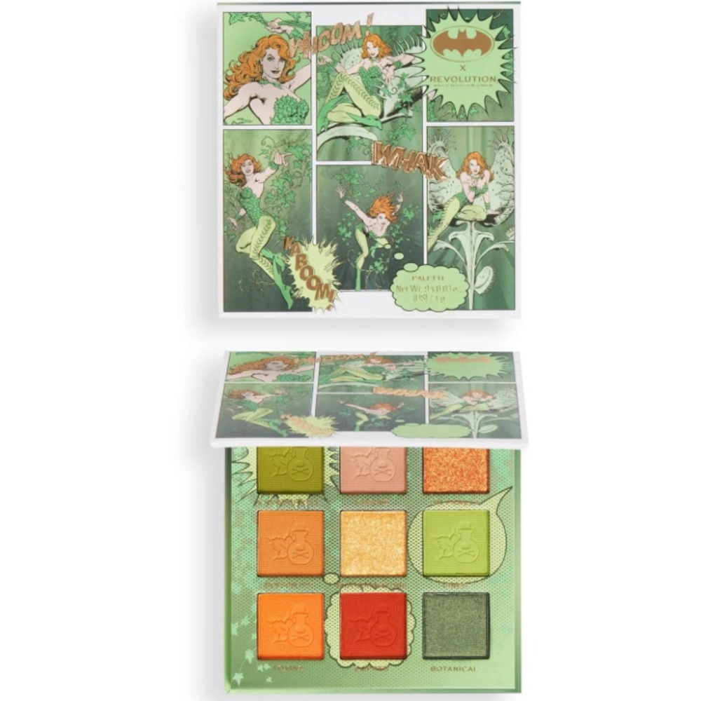 Revolution‎ Beauty Revolution x DC Poison Ivy Botanical Beauty Palette Batman